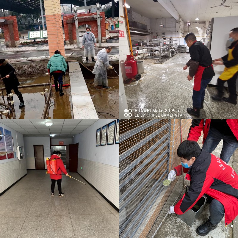 满园春色催桃李，一片丹心为新苗