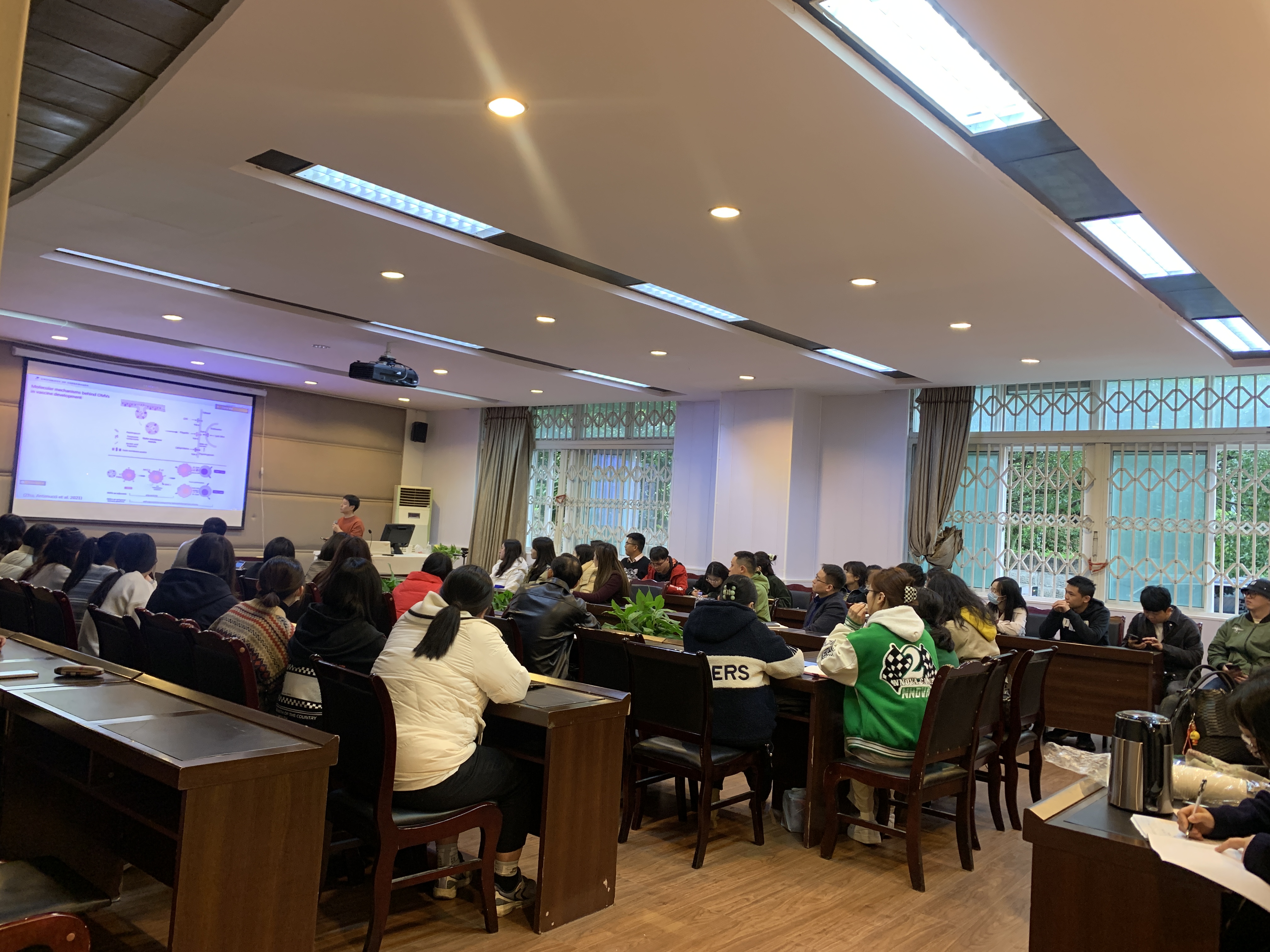 祝壮博士应邀为我院师生作学术报告