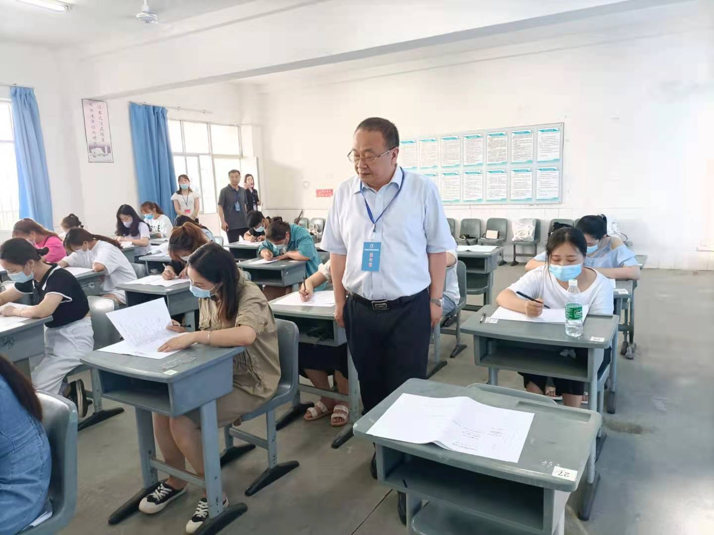 继续教育学院组织开展期末教学点巡考及教学检查活动
