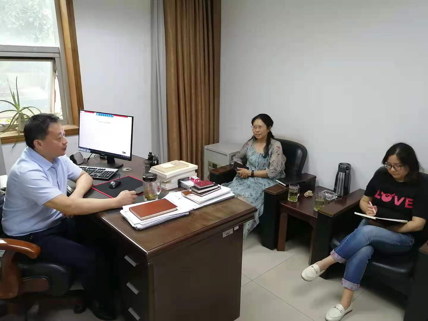 审计处开展“我为群众办实事”走访调研活动