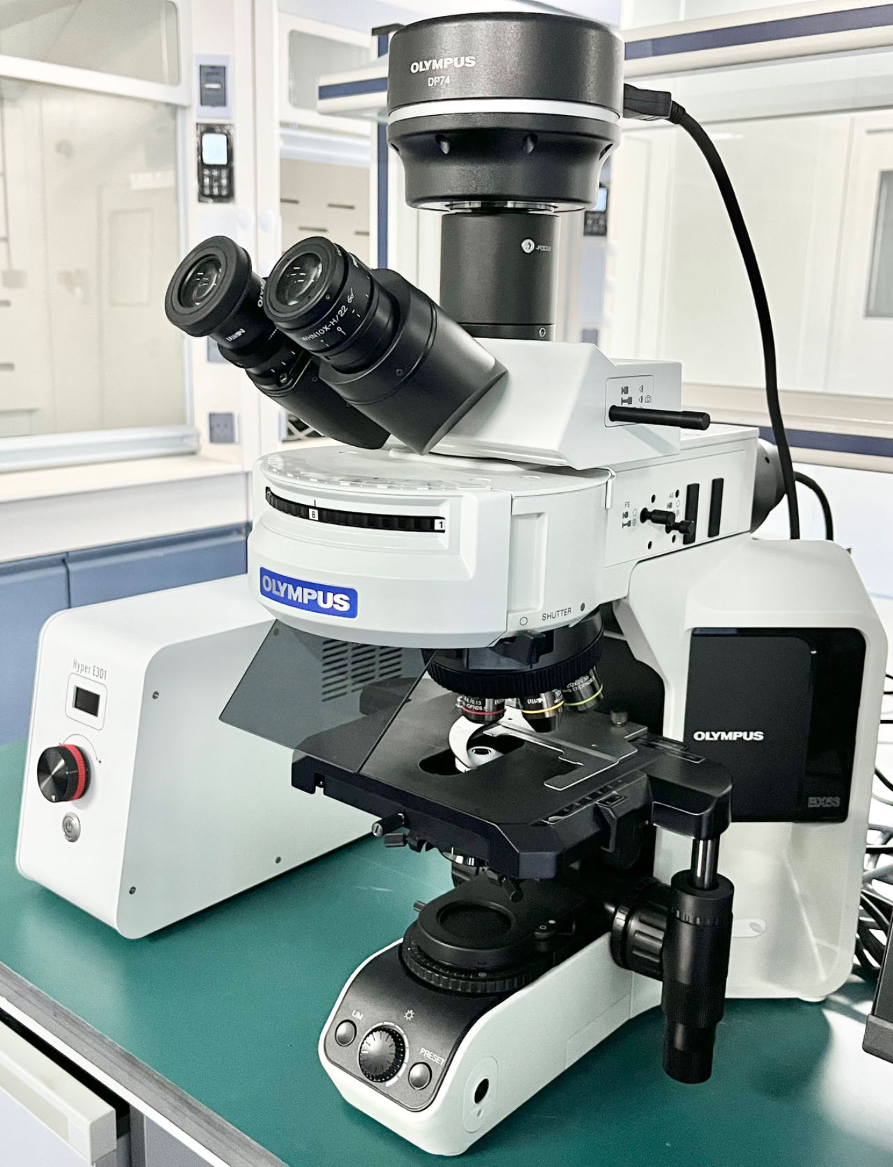 Olympus正置荧光显微镜