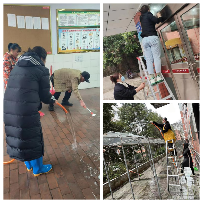 后勤管理处学生公寓管理中心全力做好开学准备工作