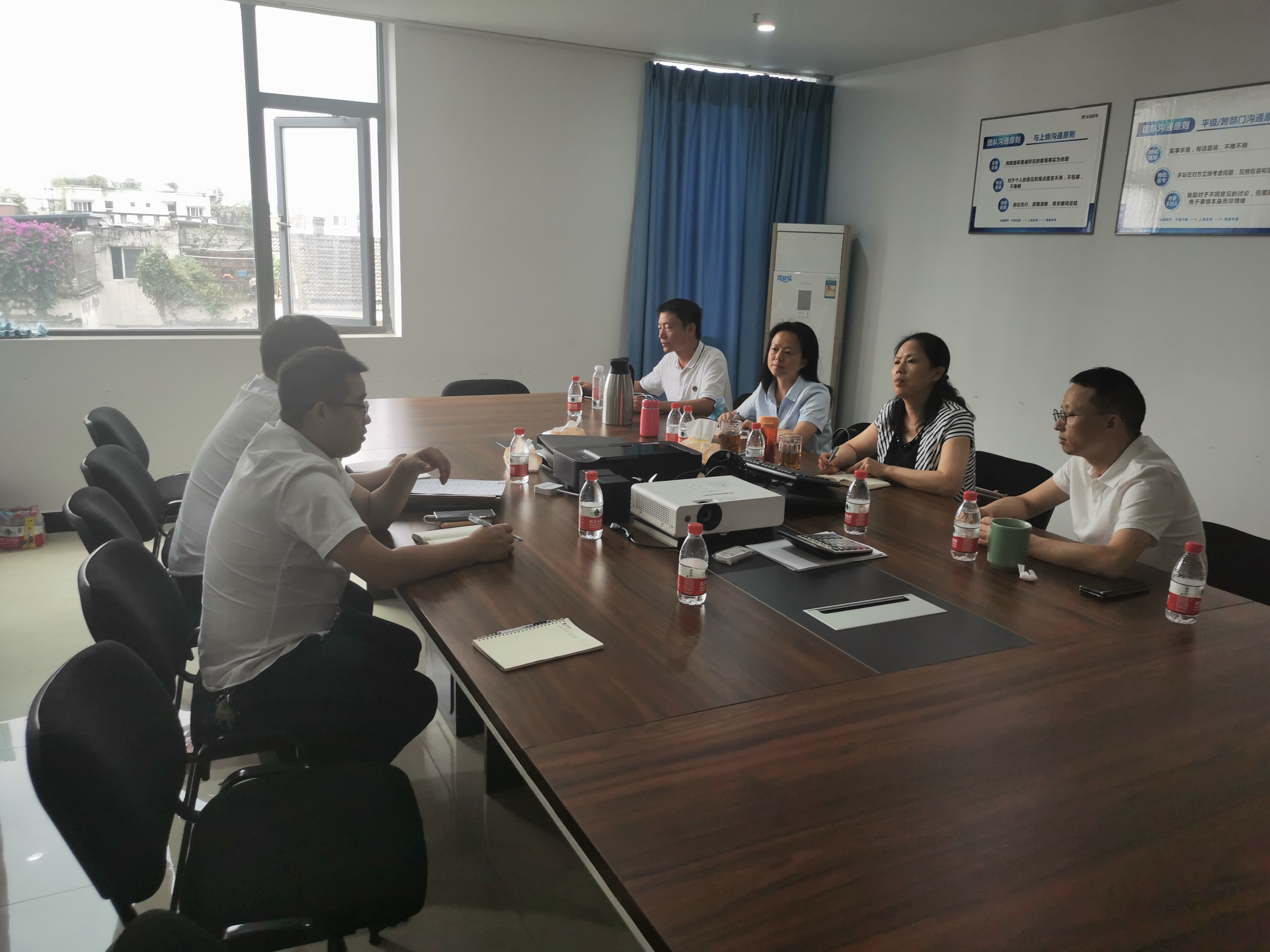 眼视光学系开展实习基地巡查工作