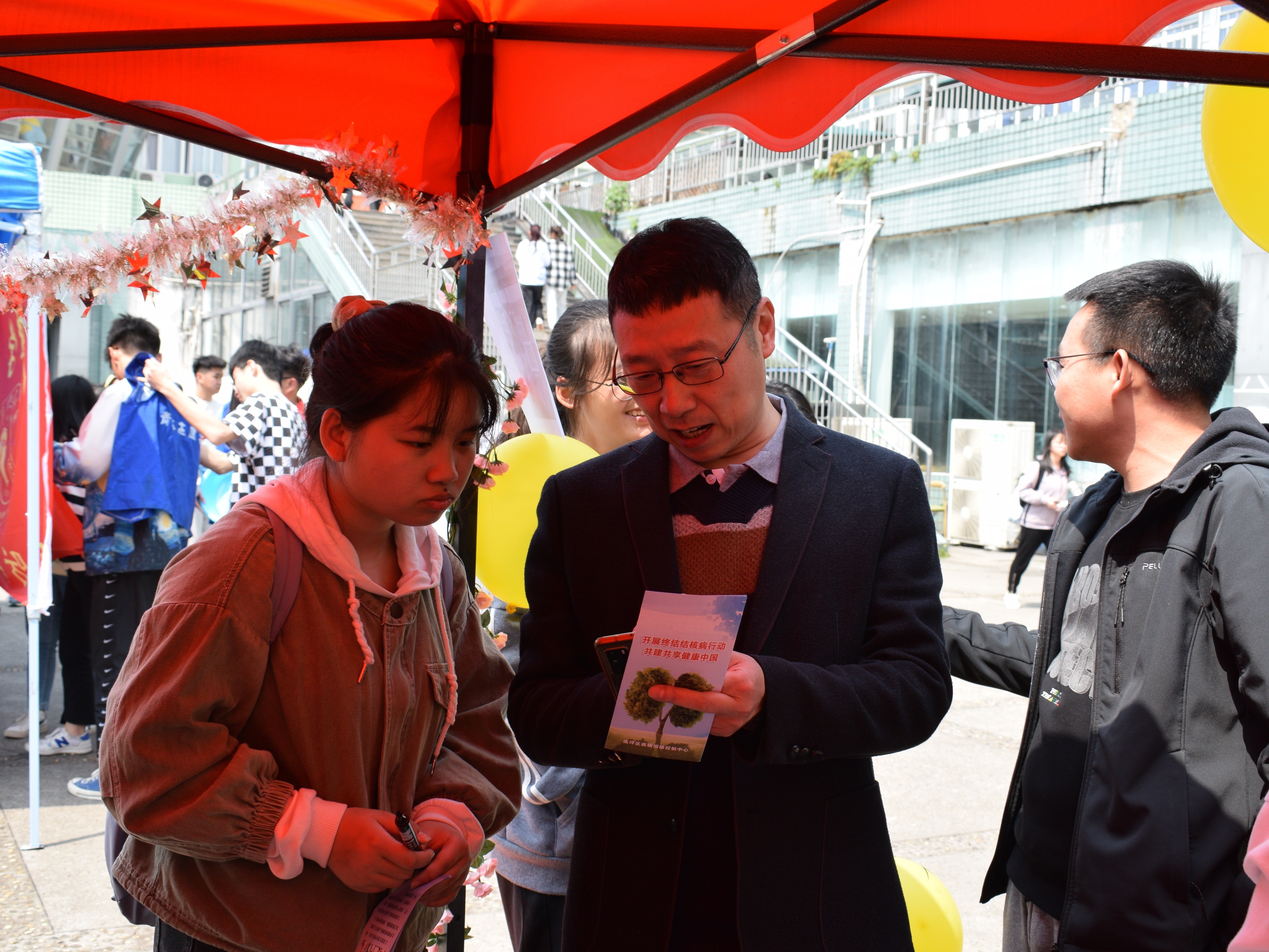 麻醉学系开展世界防治结核病日宣传活动