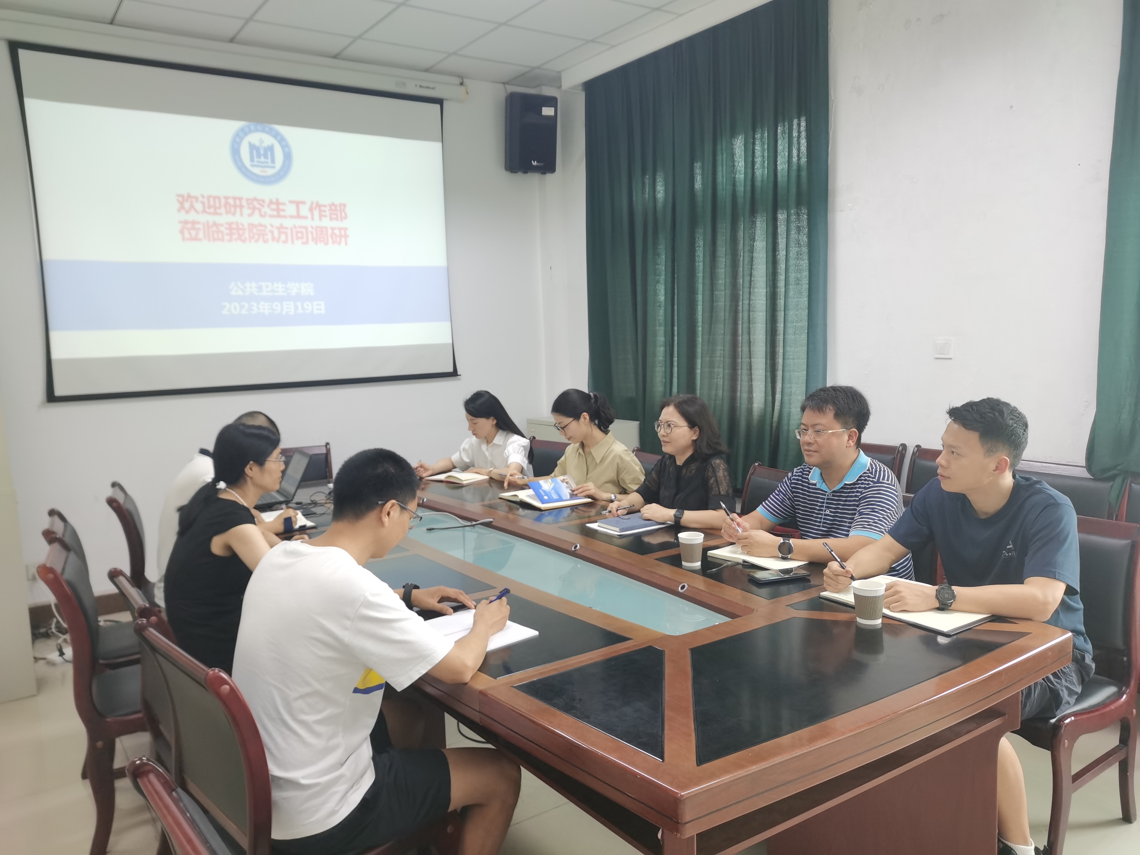 研究生工作部(处)赴新增硕士学位授权点调研培养工作运行情况