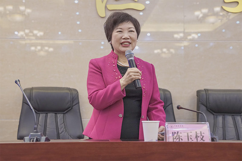 台北荣民总医院护理顾问陈玉枝博士来我校讲学