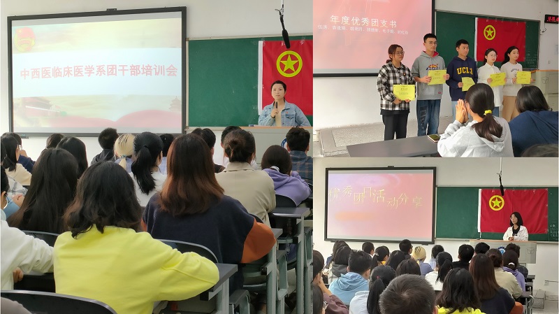 中西医临床医学系召开团干部培训会