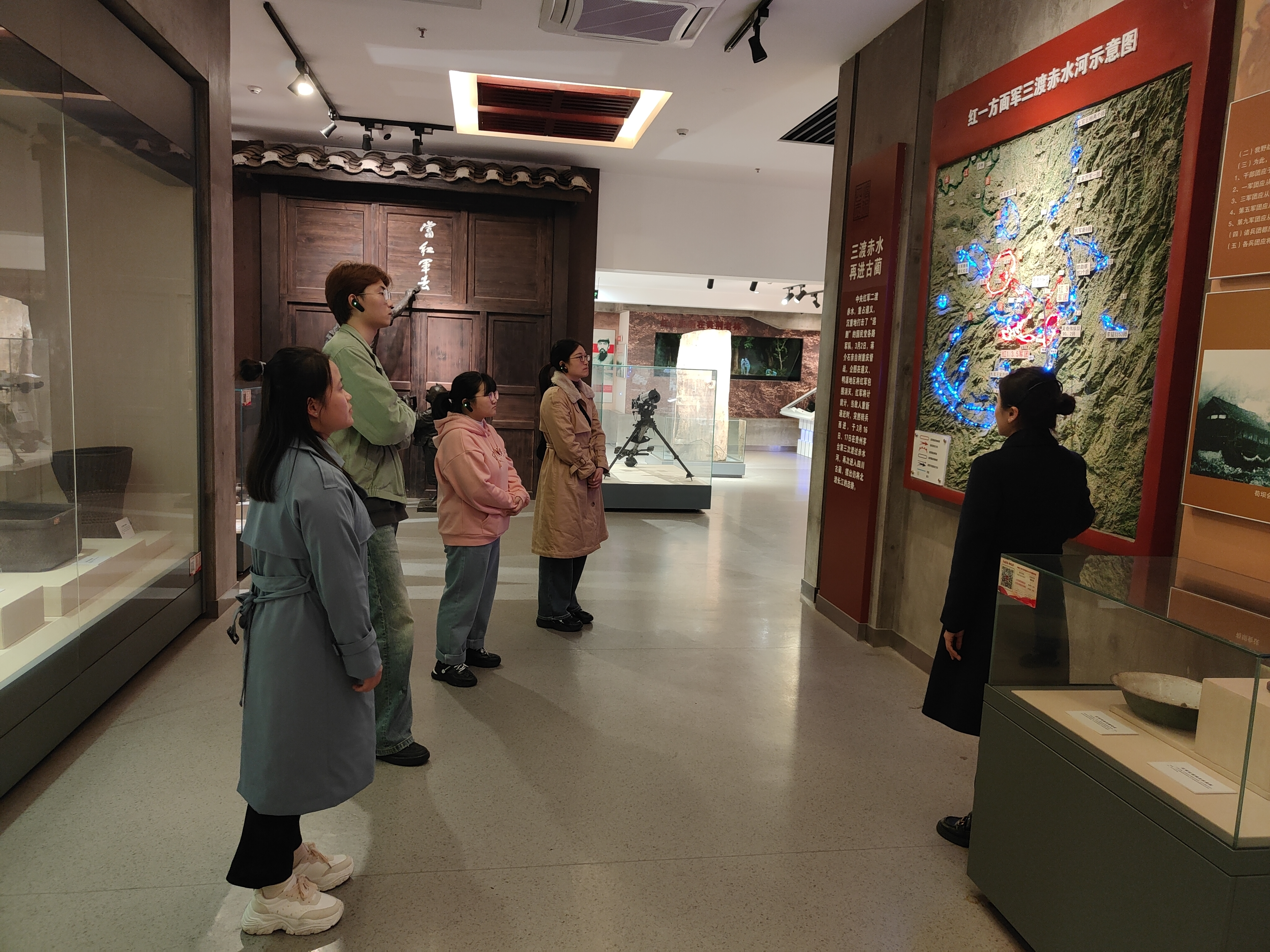 黄晓红老师带队赴四川长征干部学院赤水分院开展“红色初心,青春同行”思政实践项目
