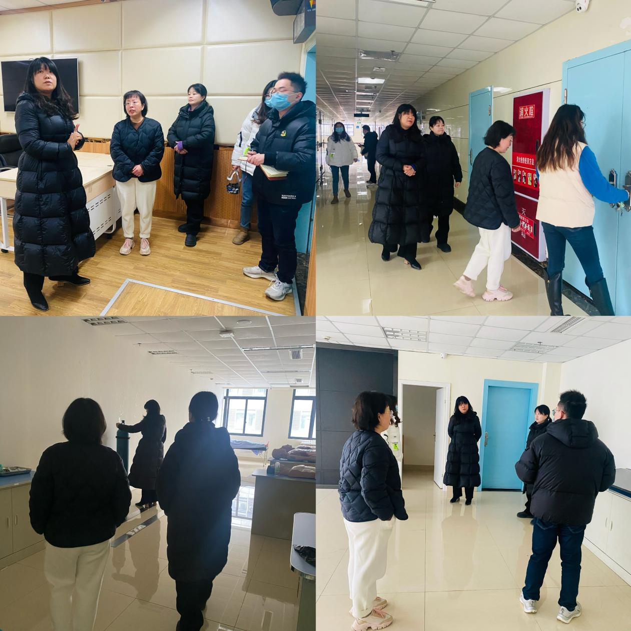 教务部、毕培部、临床实验教学中心开展全科楼假期安全检查