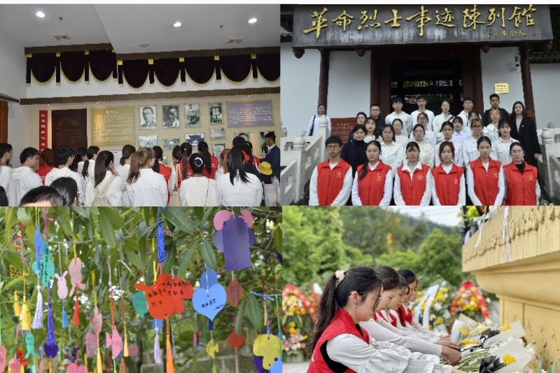 护理学院开展清明节烈士陵园祭扫活动