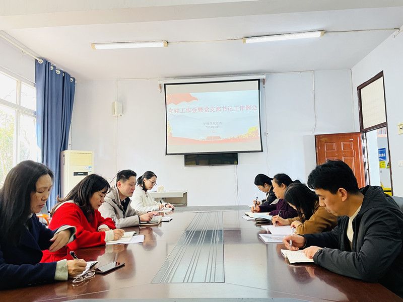 护理学院党委召开2024年上半年党建工作会暨党支部书记工作例会
