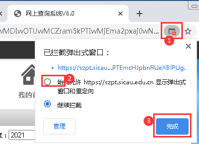自助打印科研项目明细账操作