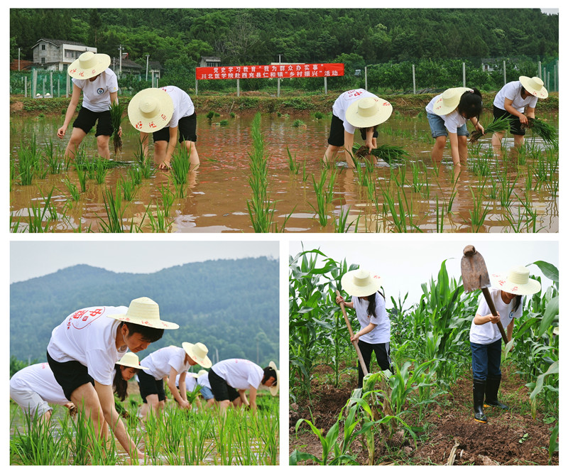 深化对口帮扶 接力乡村振兴 我校师生赴西充县仁和镇开展“我为群众办实事”系列活动