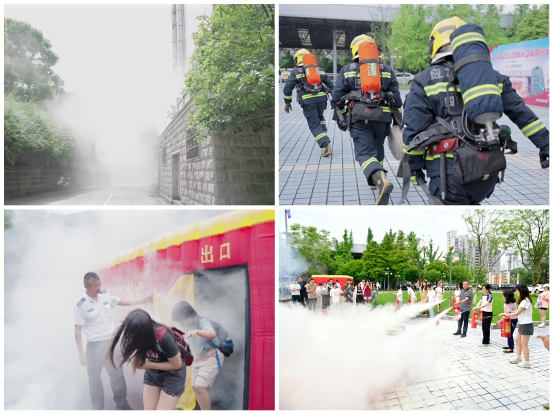 “人人讲安全，个个会应急”——学校开展消防应急疏散演练