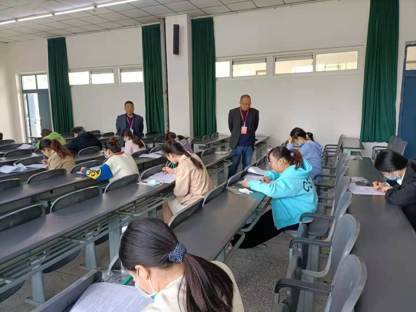 我校顺利完成2021年度成教专升本学士学位英语考试工作