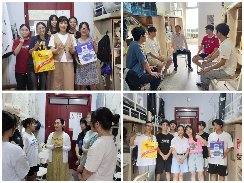 护理学院开展领导干部走访联系学生寝室工作