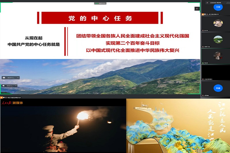 临床医学院学生工作党总支多形式学习贯彻党的二十大精神