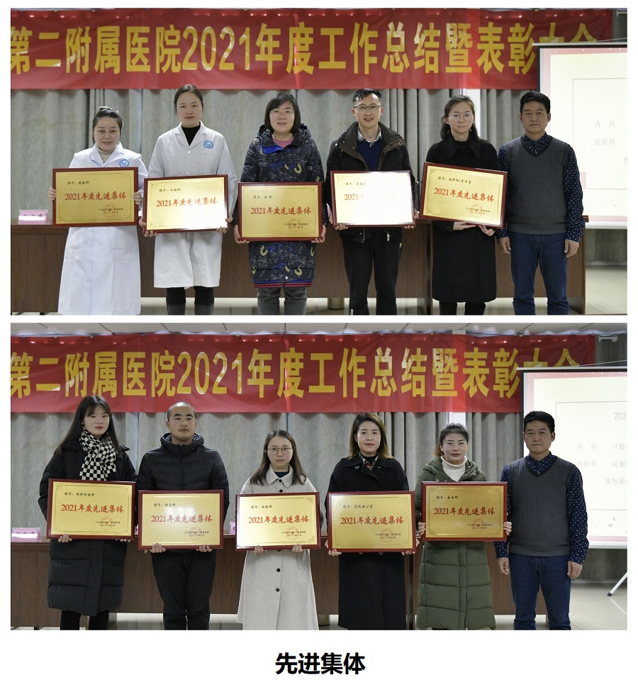 第二附属医院召开年度工作总结部署暨表彰先进大会