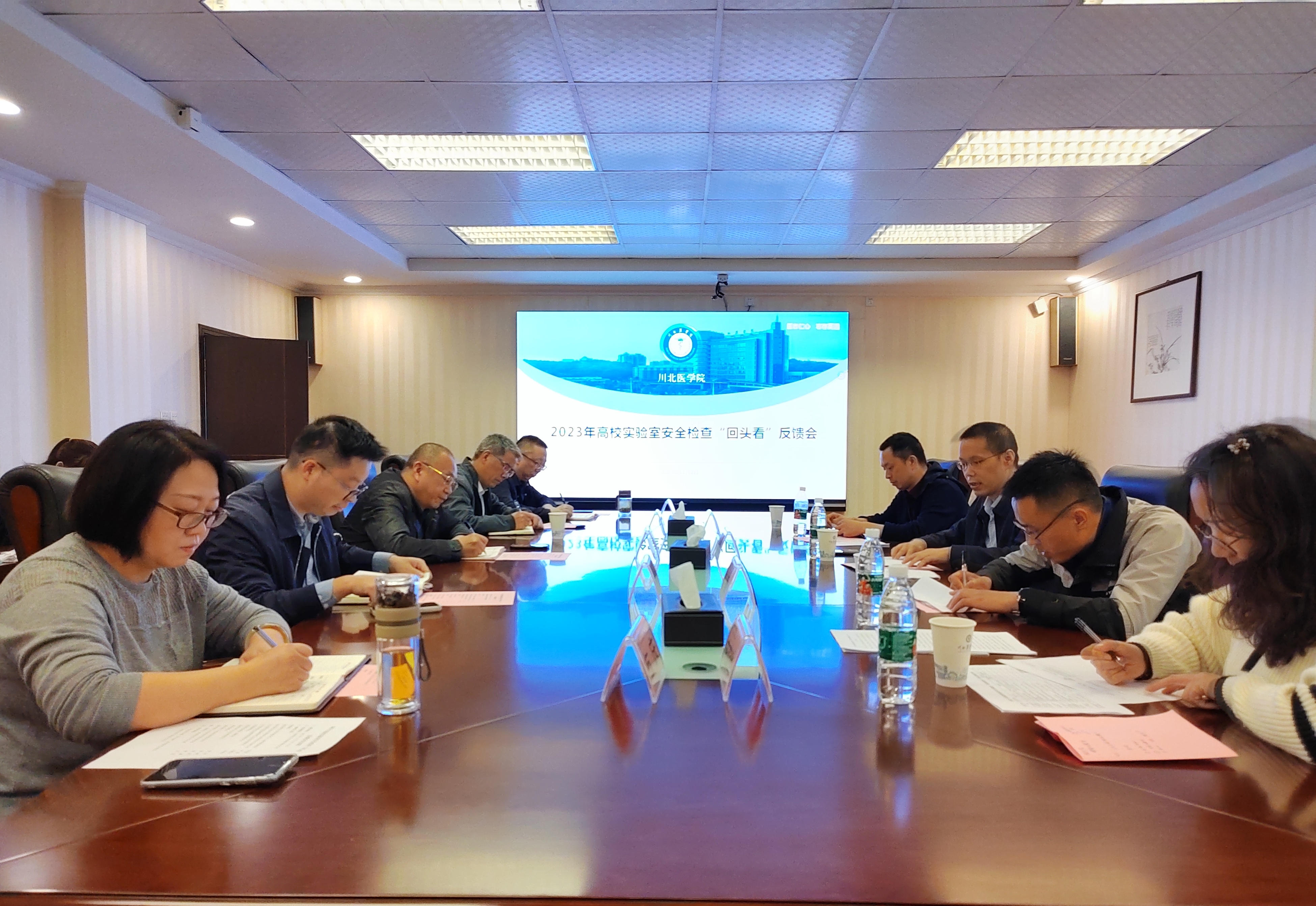 四川省教育厅高校专家组到我校进行实验室安全检查“回头看”工作