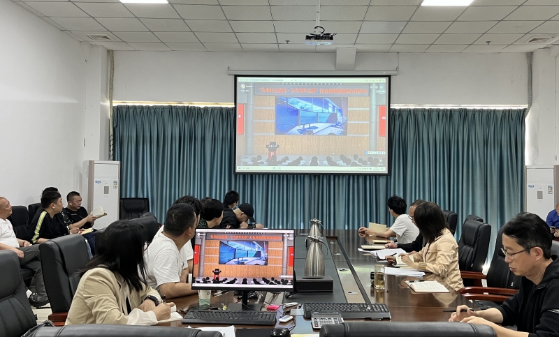 后勤管理处第一、二党支部开展组织生活