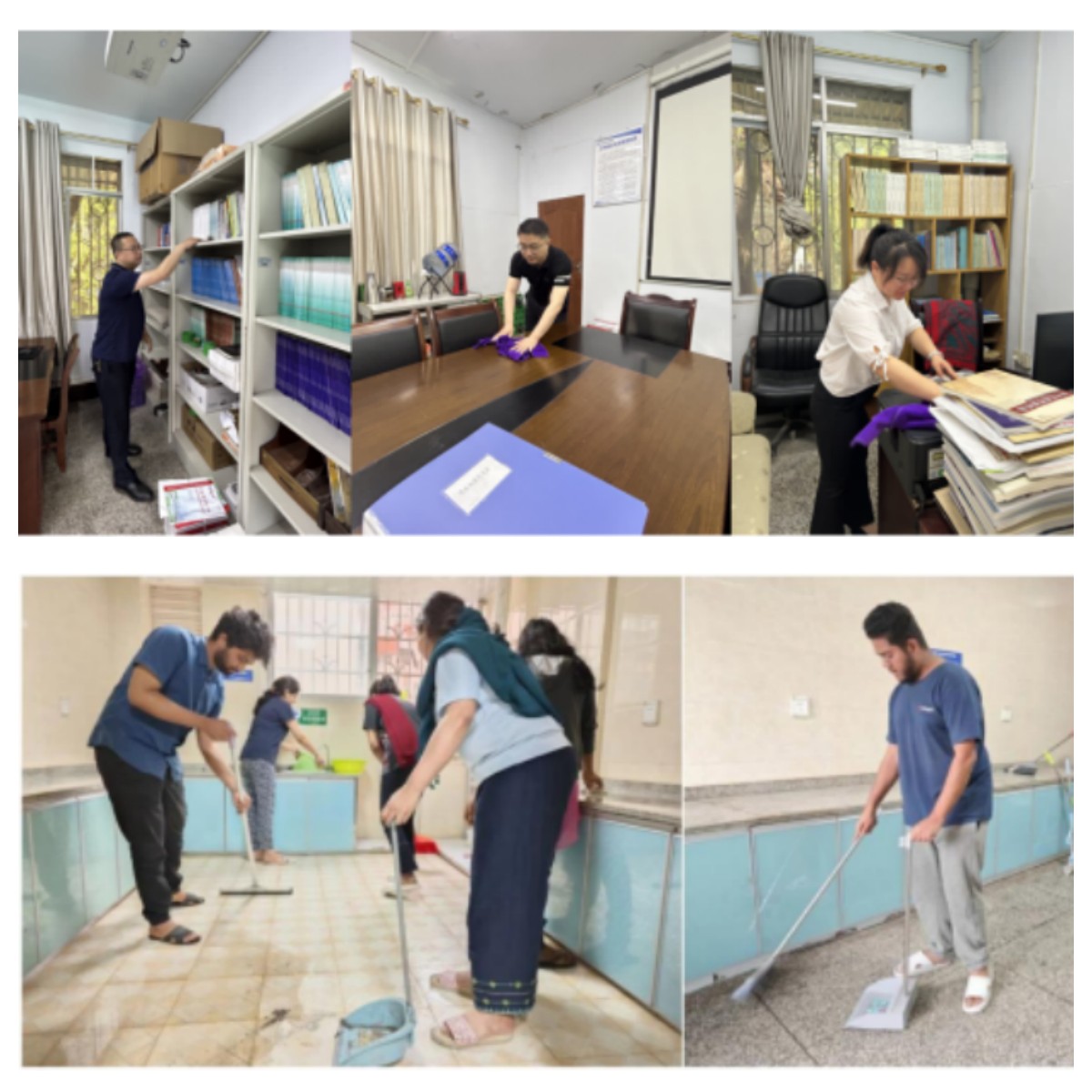 爱国卫生月 川北医在行动