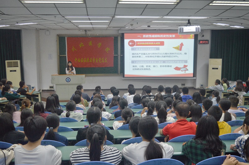 中西医临床医学系开展“厉害了,我的国”党课教育活动