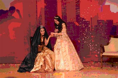 外国语言文化系成功举办“第五届英文戏剧小品大赛暨迎新晚会”