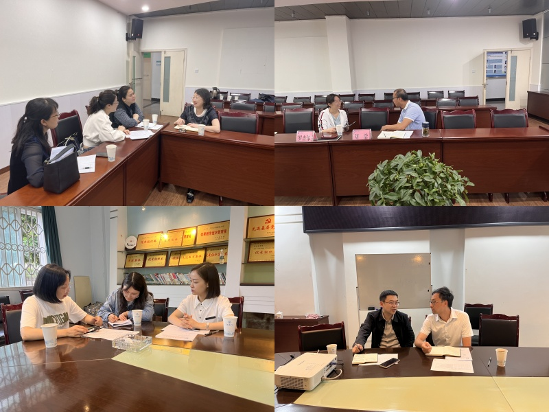 渝东卫生学校党委副书记杨忠梅一行来校交流学习