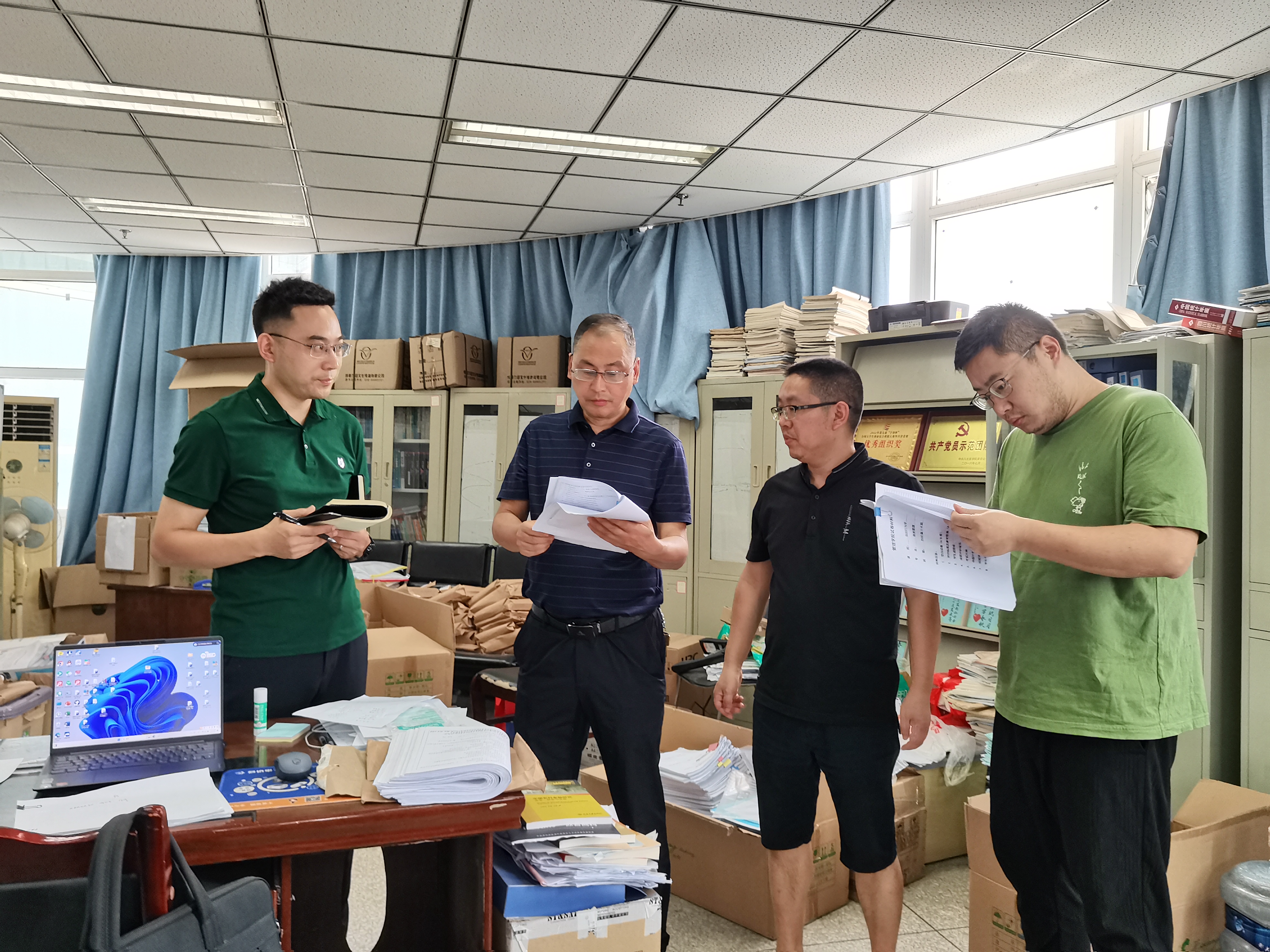 学院举行2023-2024学年度第一学期开学教学检查