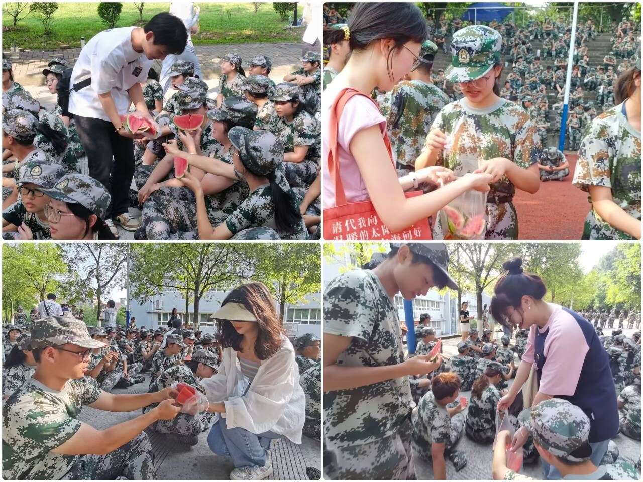 口腔医学系党总支开展军训慰问活动