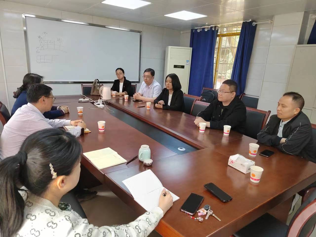 管理学院、四川省基卫中心与南部县医院 开展“访企拓岗”交流并洽谈科研合作事宜