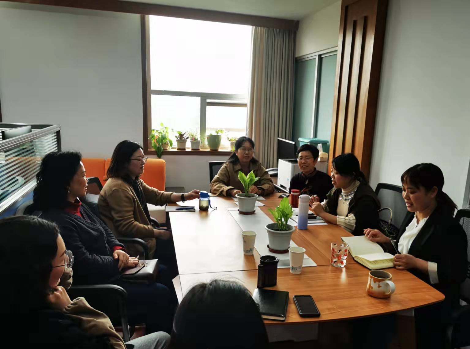 四川职业技术学院法规审计处来我处交流座谈