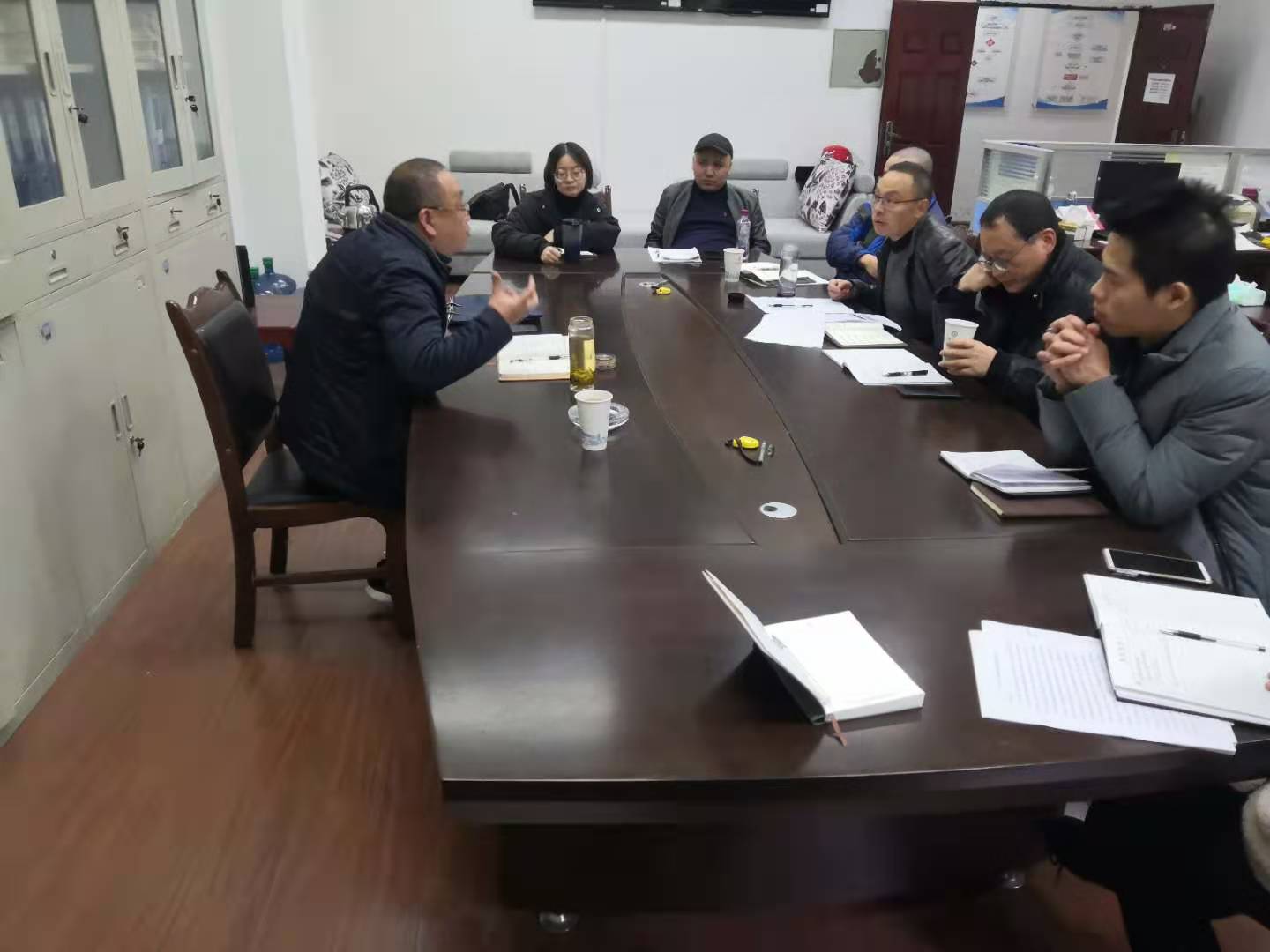 张波院长部门调研