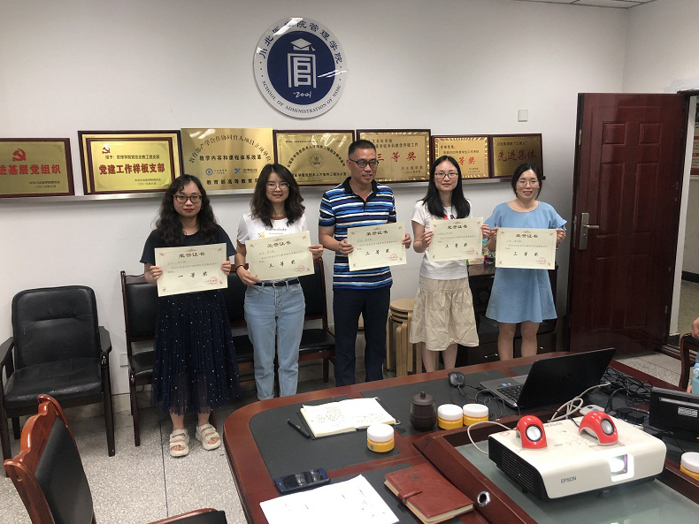管理学院教工党支部开展党史知识竞赛活动