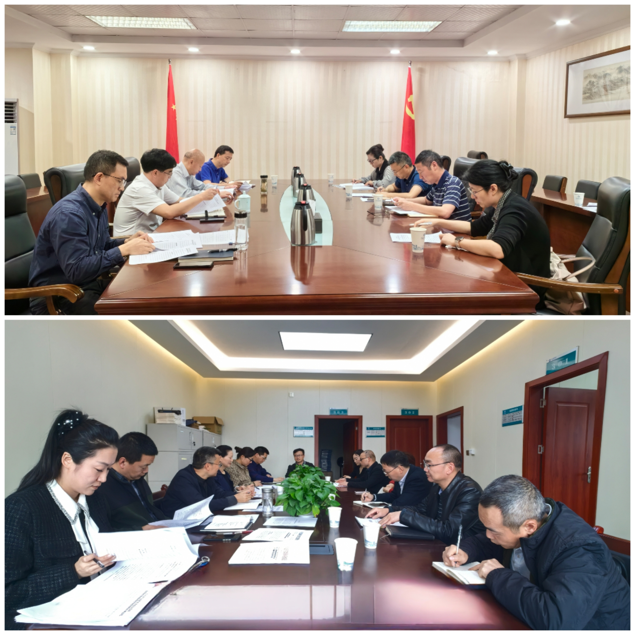 学校对第六轮被巡党组织巡察整改情况进行质效评估