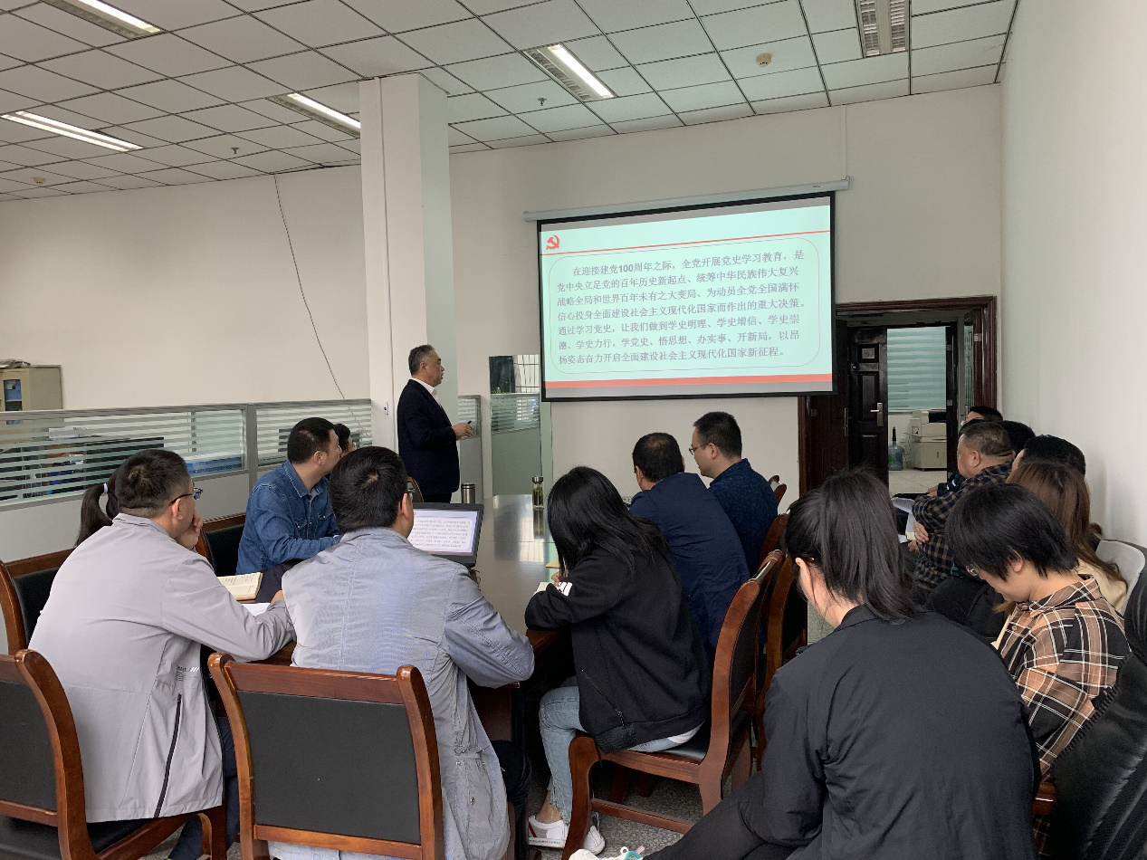 机关二总支一支部开展党史学习教育主题活动