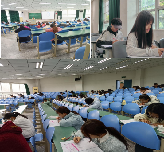 医学影像学院开展“大学英语四六级模考试”活动