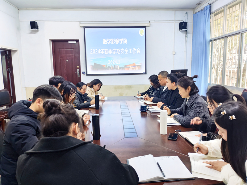 医学影像学院召开2024年春季学期安全工作会议