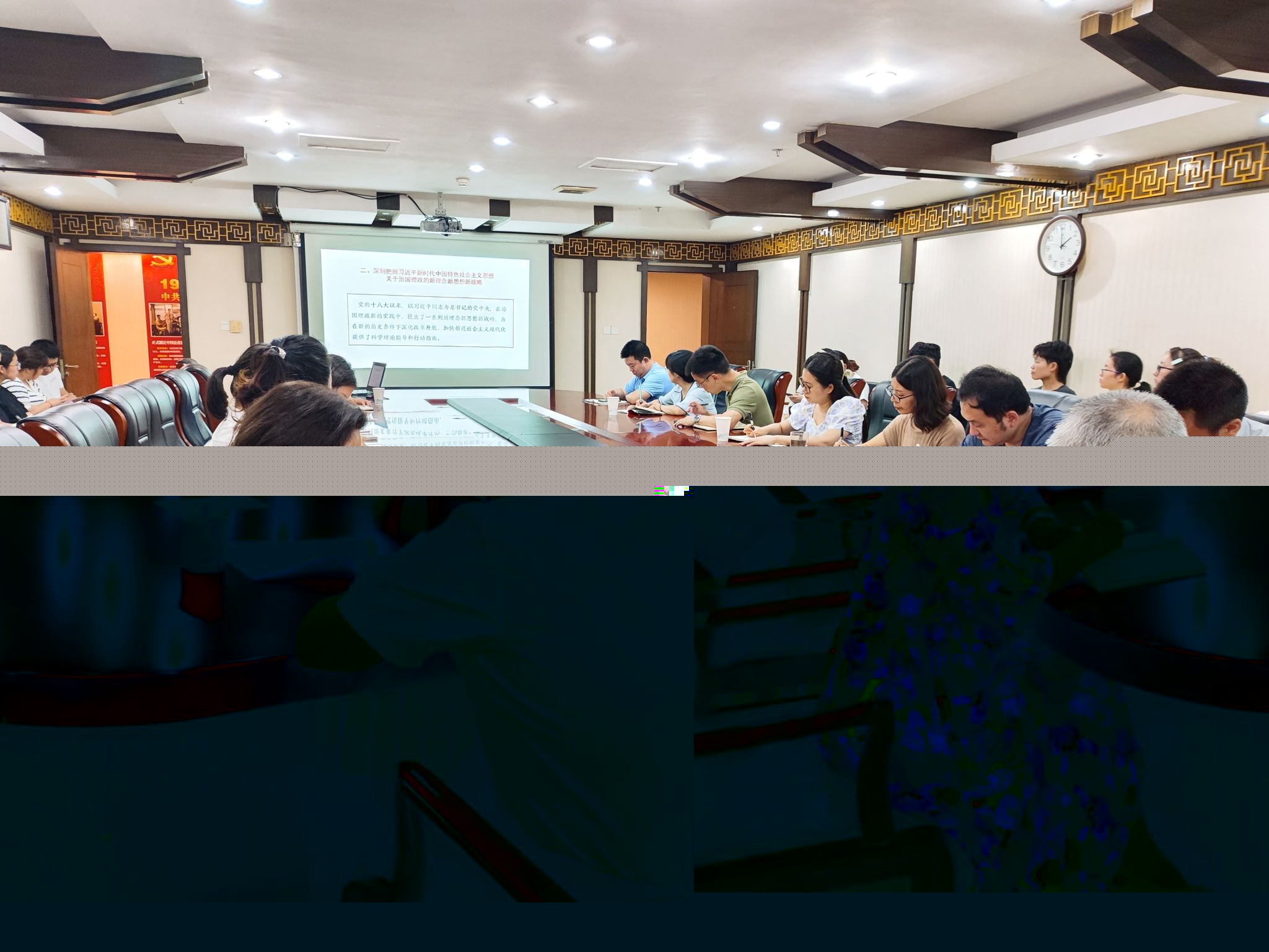 杜勇讲授主题教育专题党课