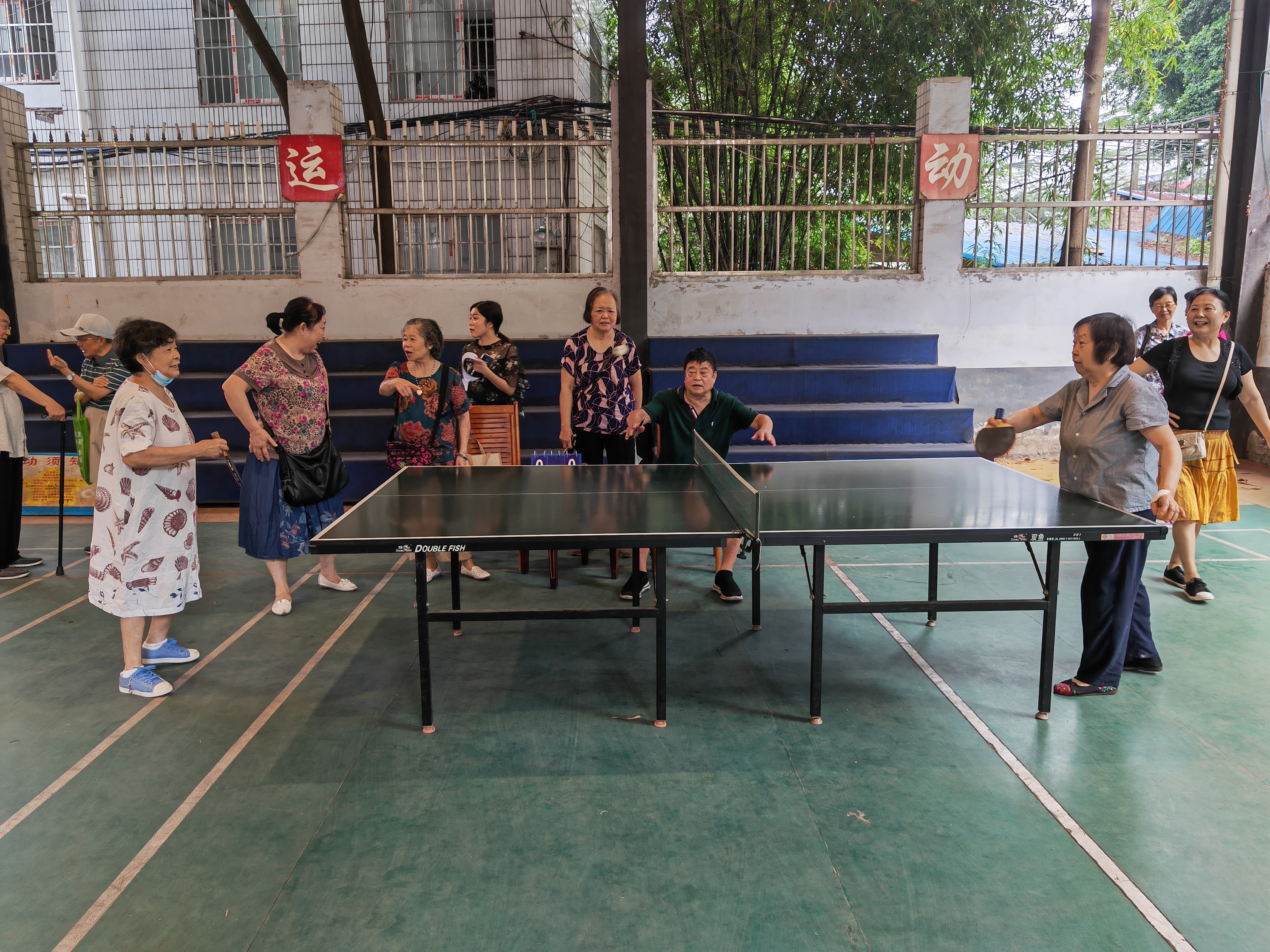 离退休工作处举办2022年离退休教职工乒乓球比赛