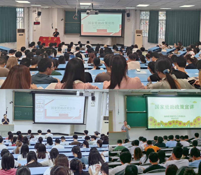 临床医学院学生工作党总支开展国家资助政策宣传教育系列活动