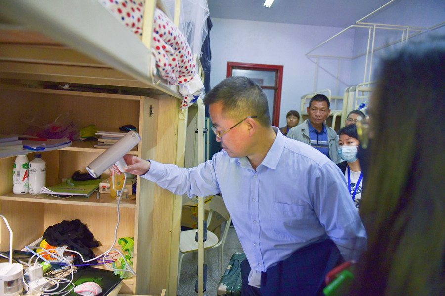 学校组织开展2022年清明节前校园安全检查