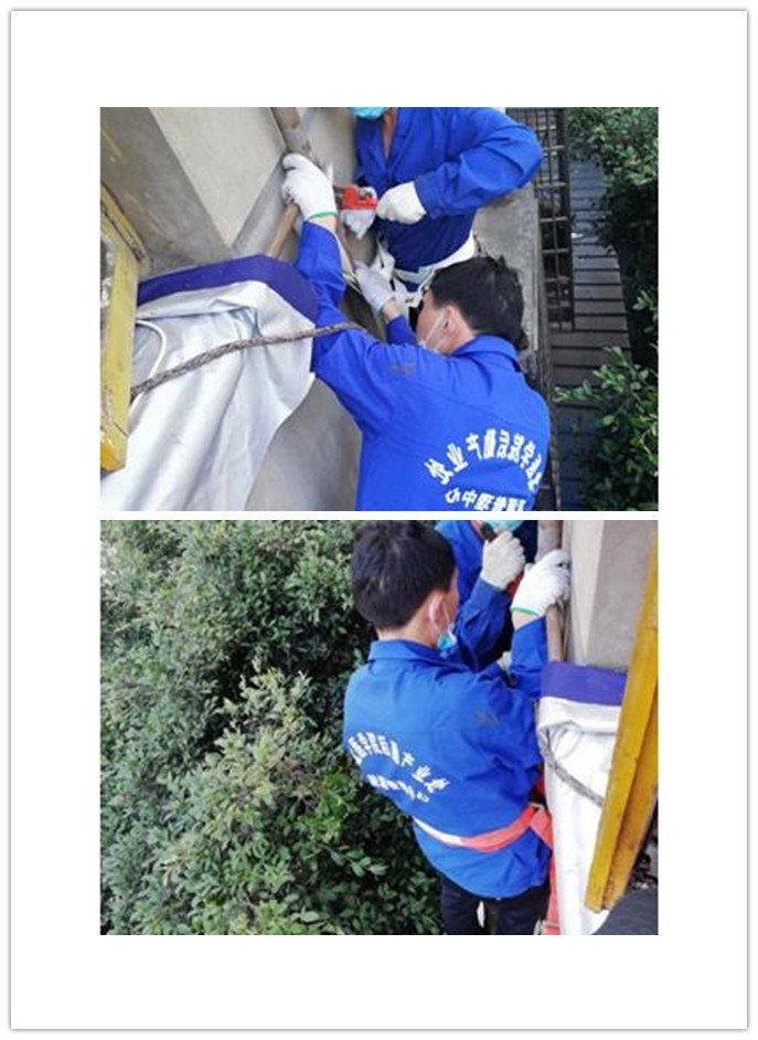 高墙外的“蜘蛛人”