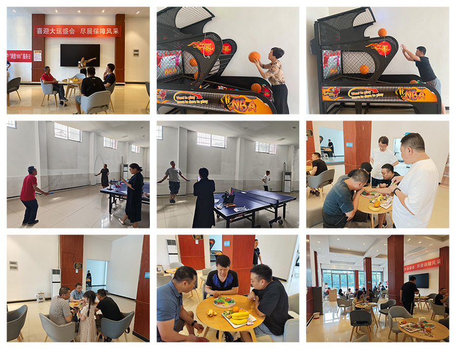 保障工会开展“喜迎大运盛会，尽展保障风采”文体活动