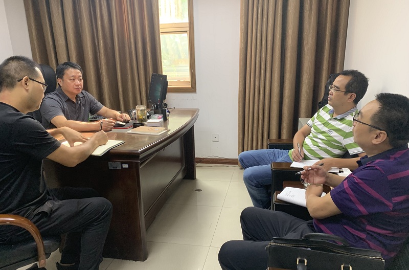 发展规划处与“真内控科技集团”探讨学校内部控制建设工作