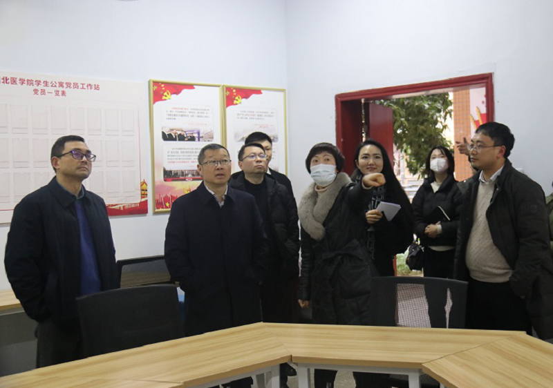 校领导调研静雅苑“一站式”学生社区改造建设工作