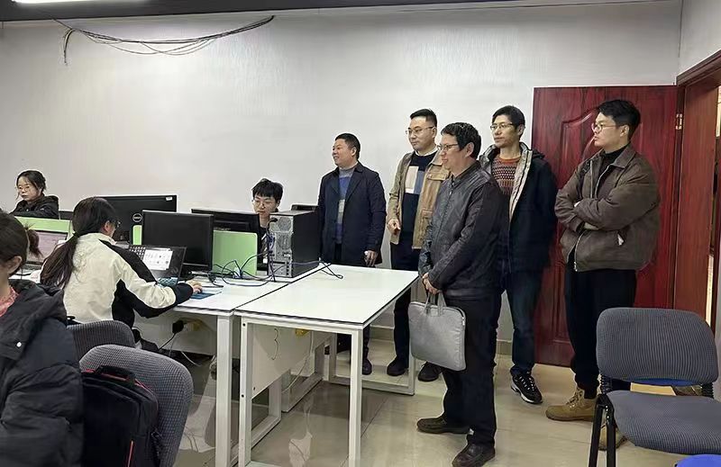 学院开展访企拓岗及实训巡点调研工作