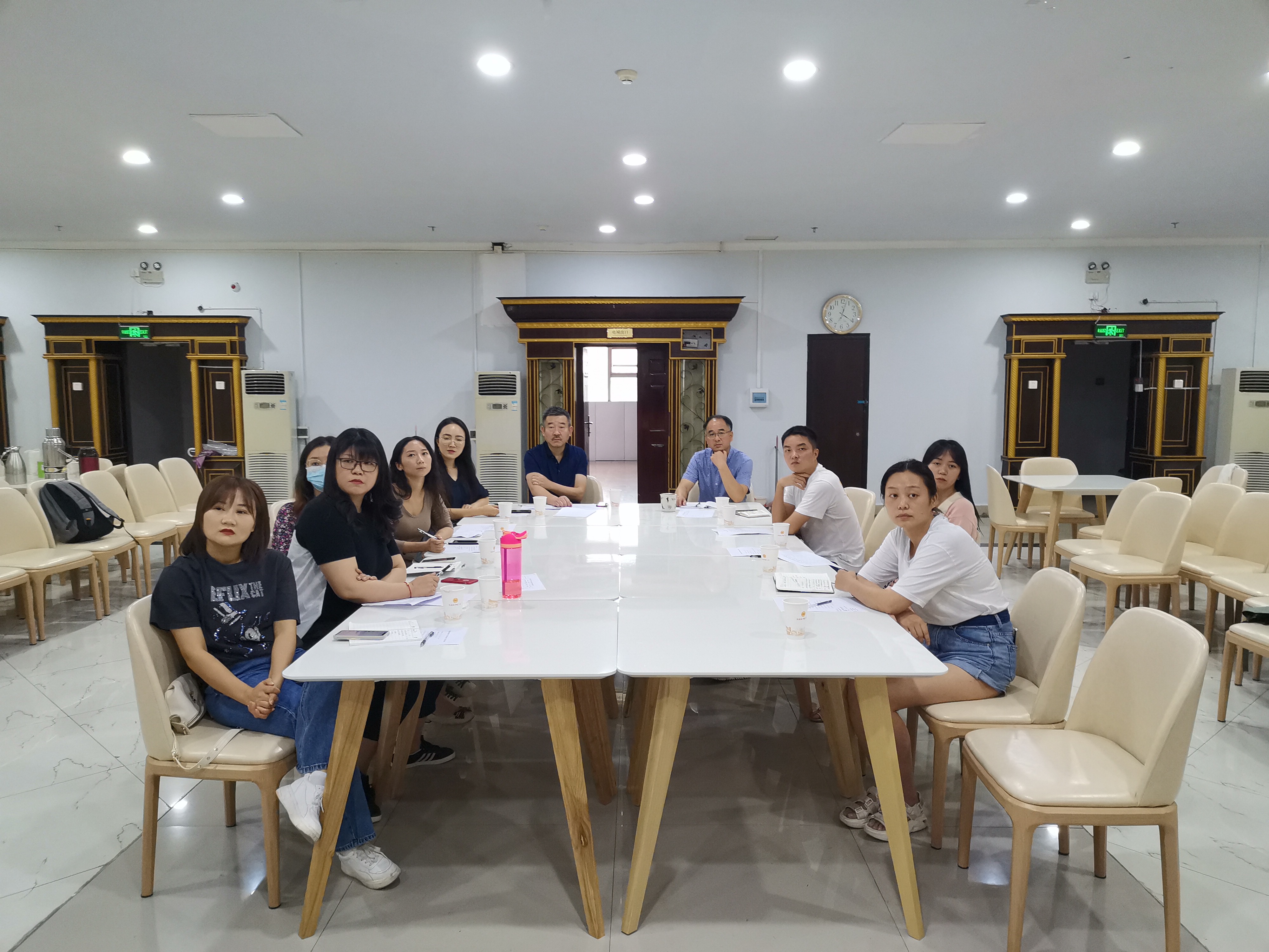 校领导参加建校70周年庆典活动组工作推进会