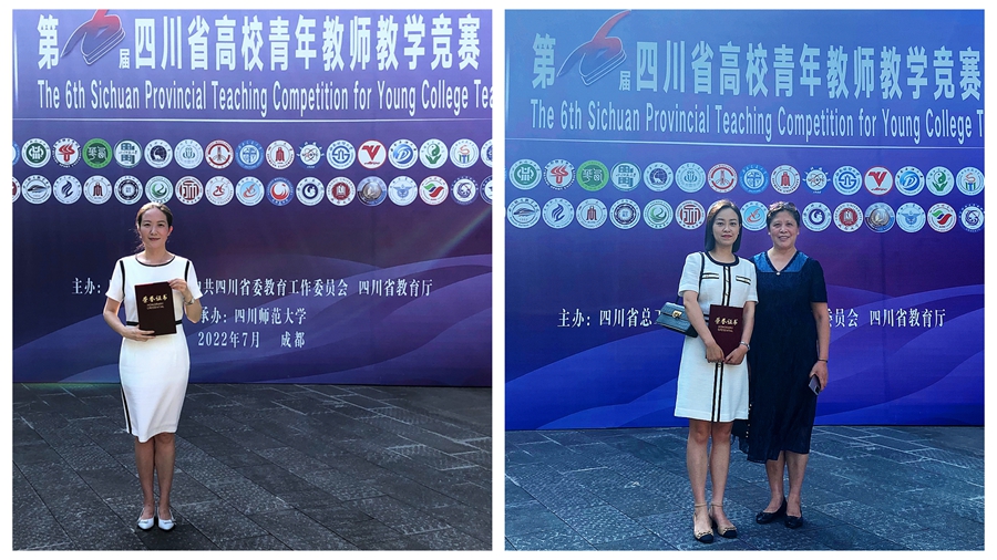 我校教师在省第六届高校青年教师教学竞赛中荣获佳绩