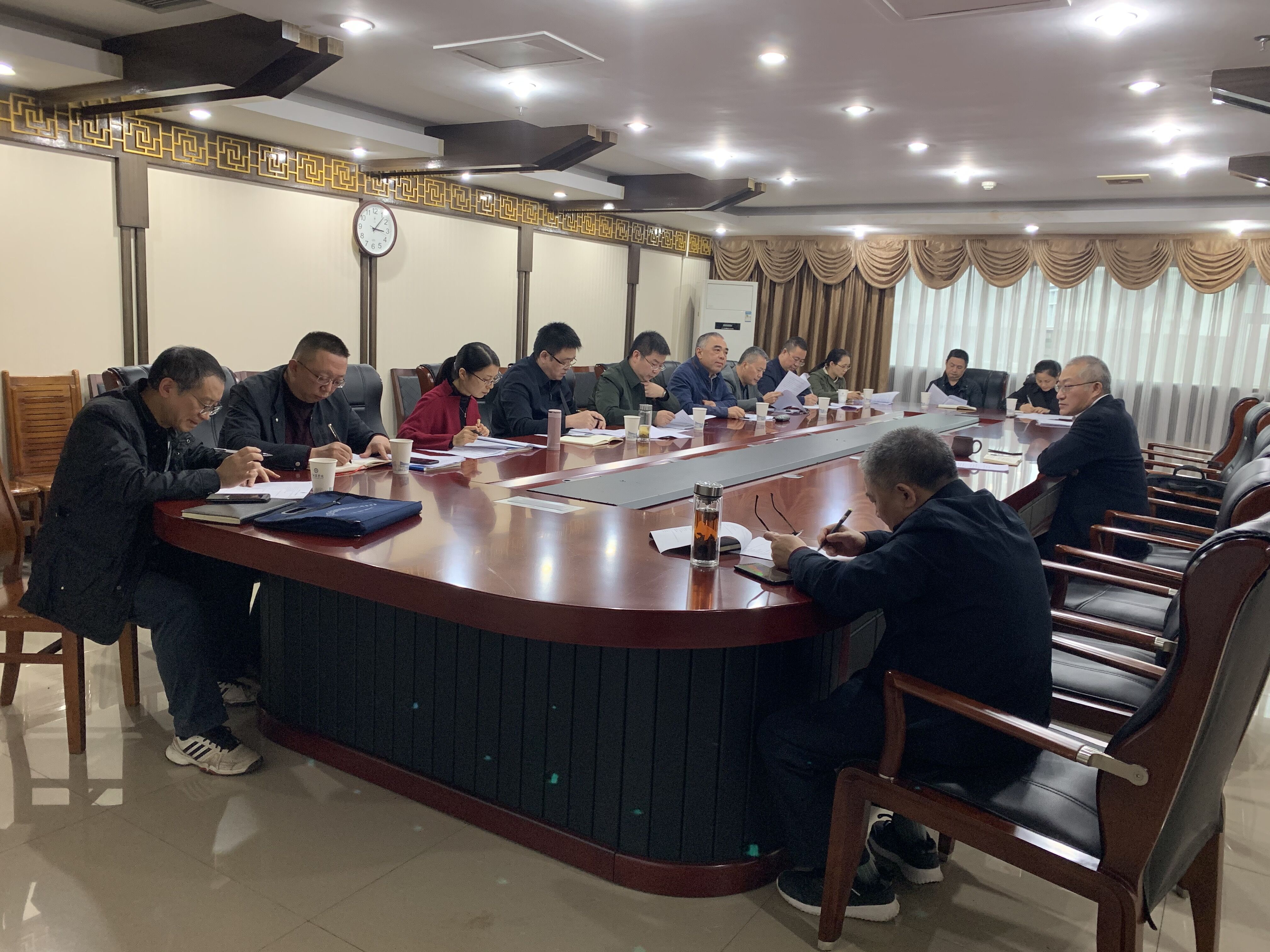 杜勇召开管理部门十四五规划编制座谈会